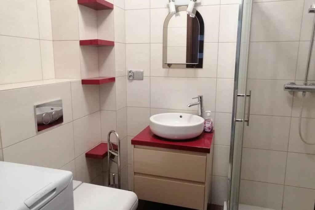 Komfortowy Apartament Dla Turystow I Pracownikow غدانسك المظهر الخارجي الصورة